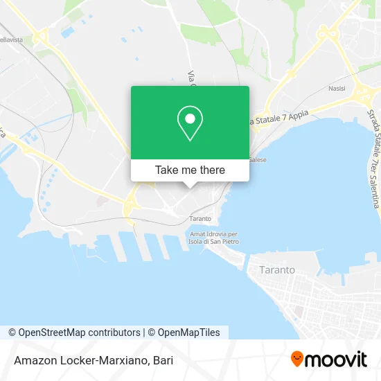 Amazon Locker-Marxiano map