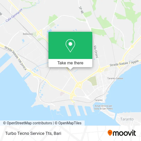 Turbo Tecno Service TTS map