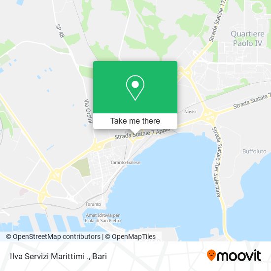 Ilva Servizi Marittimi . map