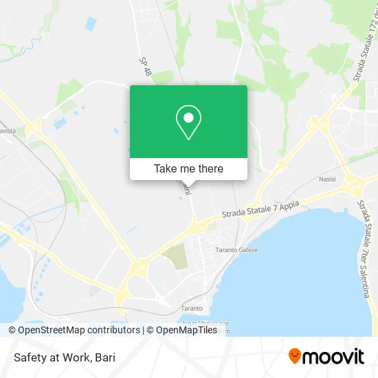Safety at Work map