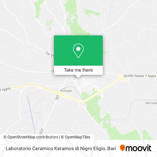 Laboratorio Ceramico Keramos di Nigro Eligio map