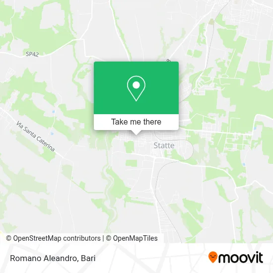 Romano Aleandro map