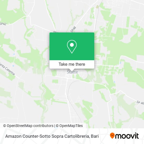 Amazon Counter-Sotto Sopra Cartolibreria map