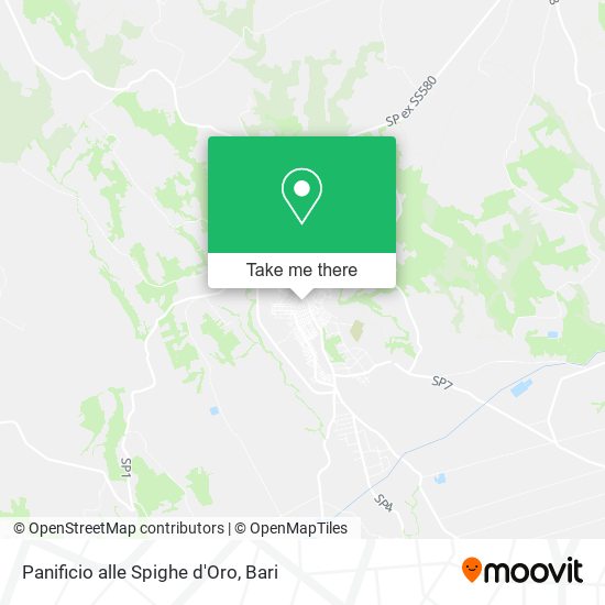 Panificio alle Spighe d'Oro map