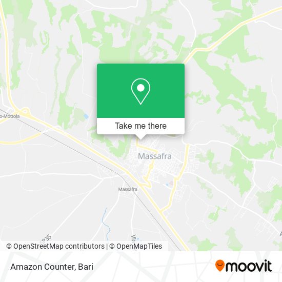 Amazon Counter map