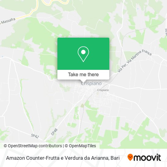 Amazon Counter-Frutta e Verdura da Arianna map