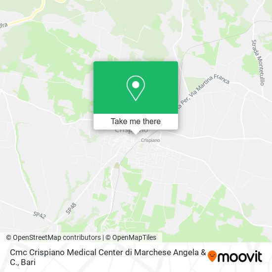Cmc Crispiano Medical Center di Marchese Angela & C. map