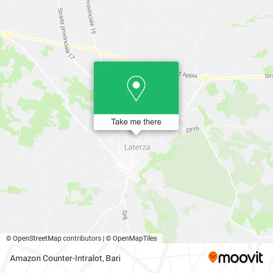 Amazon Counter-Intralot map