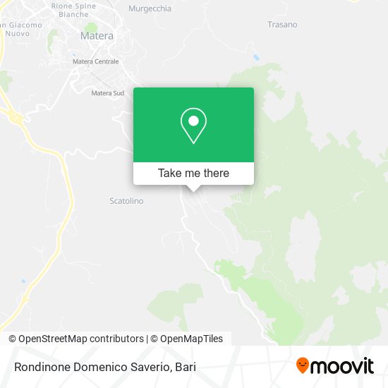 Rondinone Domenico Saverio map