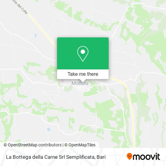 La Bottega della Carne Srl Semplificata map