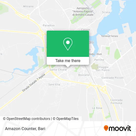 Amazon Counter map