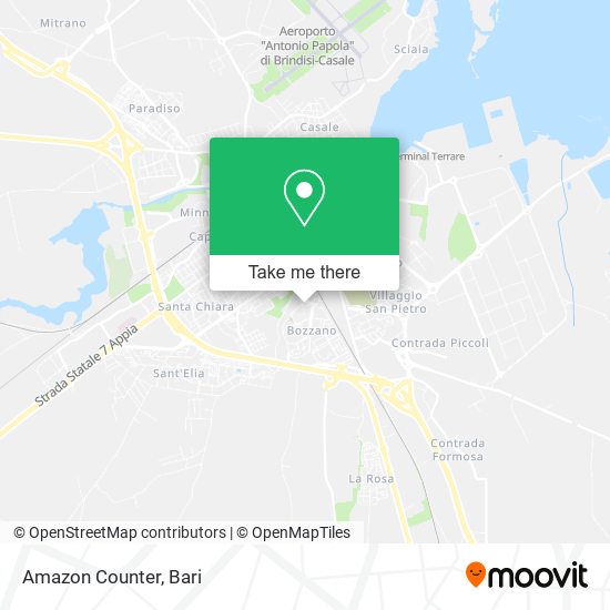 Amazon Counter map