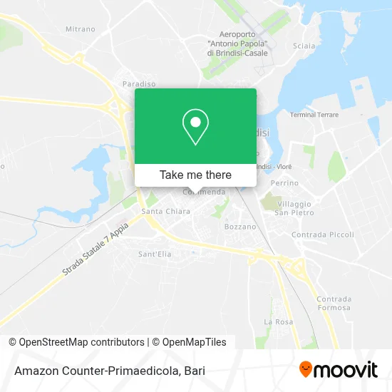 Amazon Counter-Primaedicola map