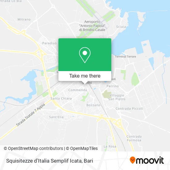 Squisitezze d'Italia Semplif Icata map