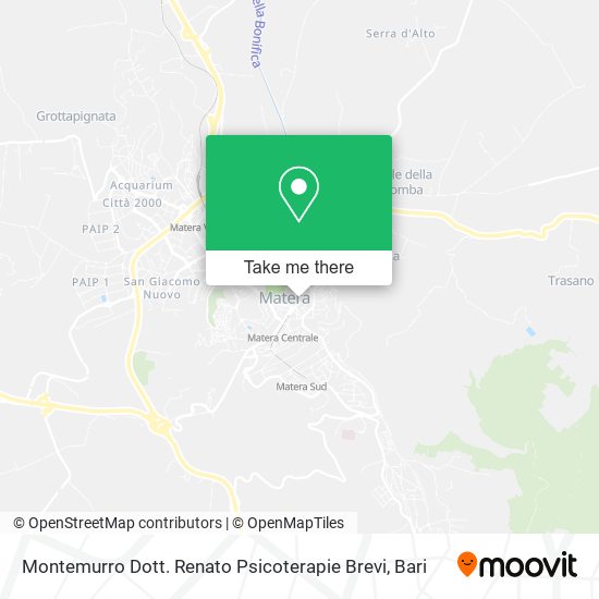 Montemurro Dott. Renato Psicoterapie Brevi map