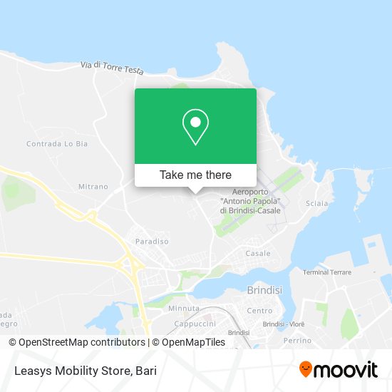 Leasys Mobility Store map