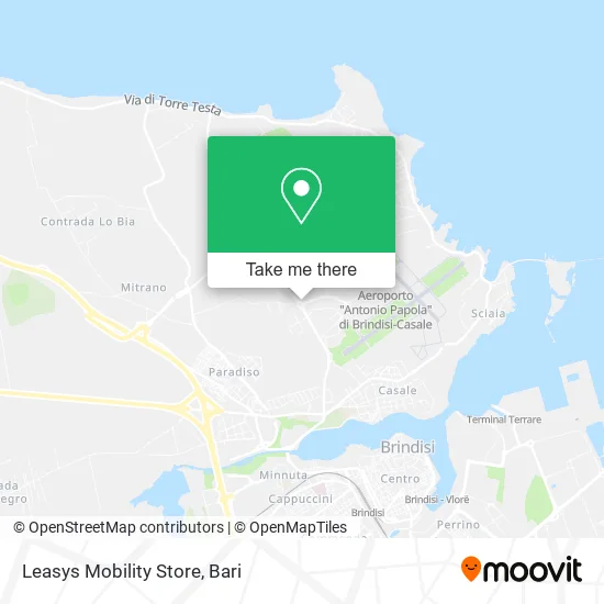 Leasys Mobility Store map