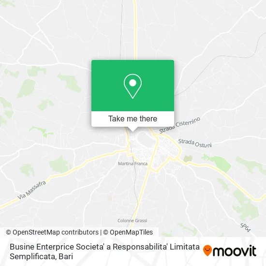 Busine Enterprice Societa' a Responsabilita' Limitata Semplificata map