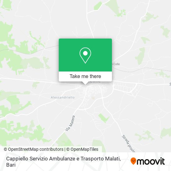 Cappiello Servizio Ambulanze e Trasporto Malati map