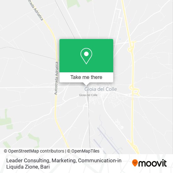 Leader Consulting, Marketing, Communication-in Liquida Zione map