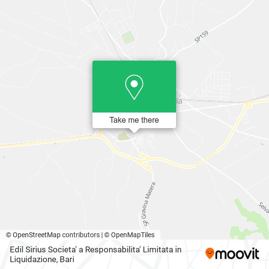 Edil Sirius Societa' a Responsabilita' Limitata in Liquidazione map