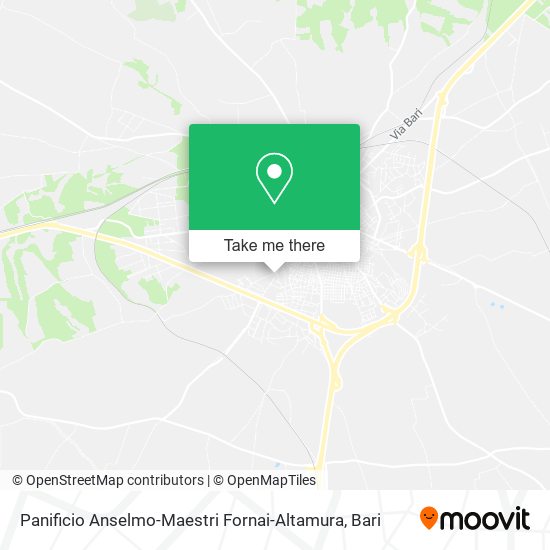 Panificio Anselmo-Maestri Fornai-Altamura map