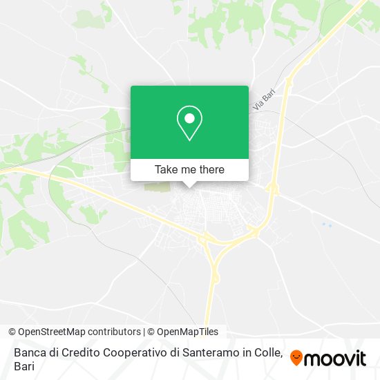 Banca di Credito Cooperativo di Santeramo in Colle map