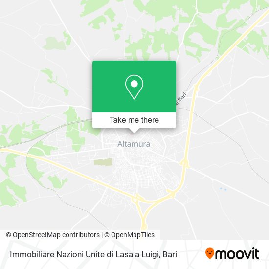 Immobiliare Nazioni Unite di Lasala Luigi map