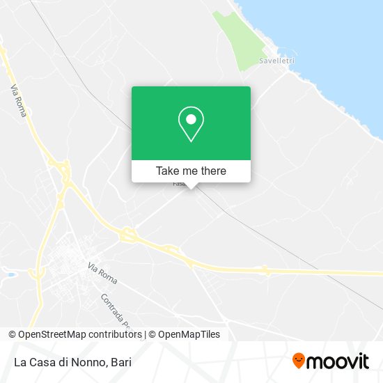 La Casa di Nonno map