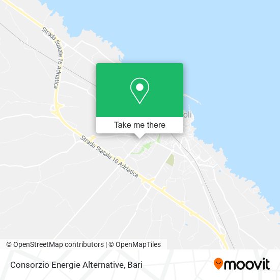 Consorzio Energie Alternative map