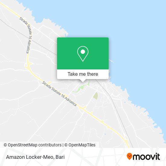 Amazon Locker-Meo map