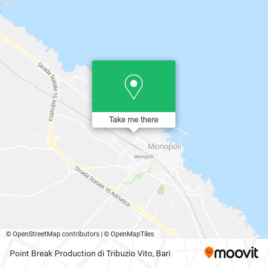 Point Break Production di Tribuzio Vito map