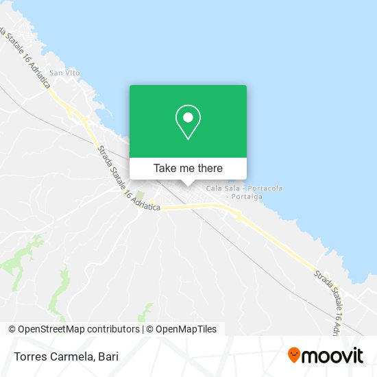 Torres Carmela map