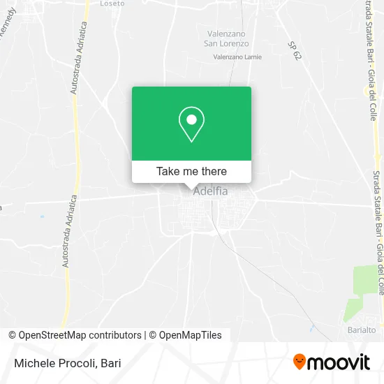 Michele Procoli map