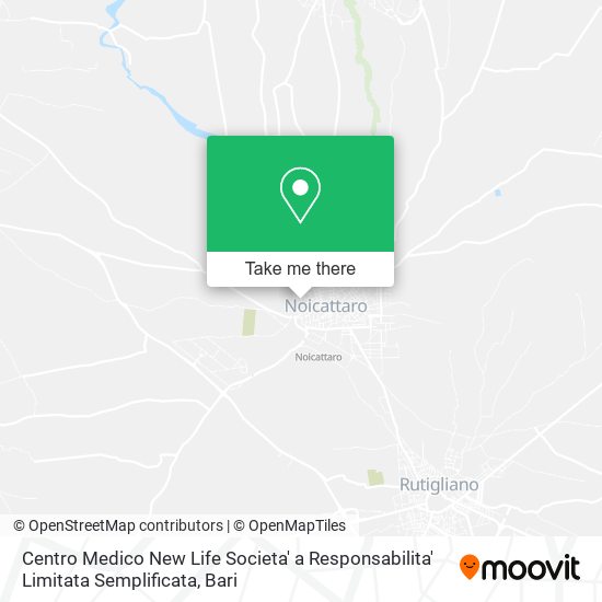 Centro Medico New Life Societa' a Responsabilita' Limitata Semplificata map