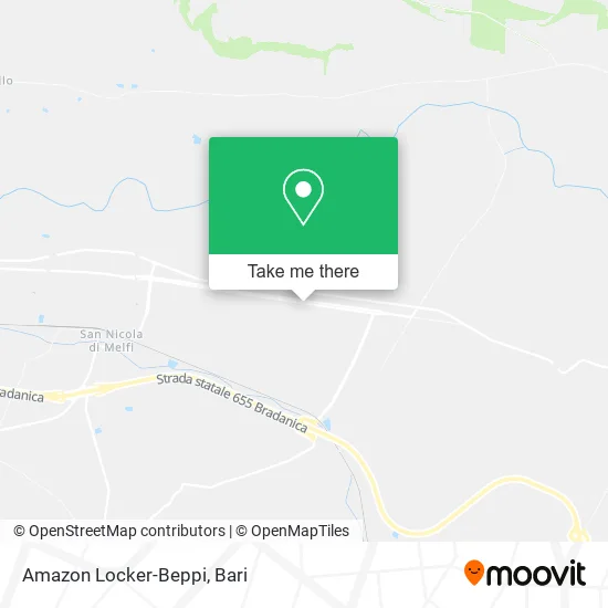Amazon Locker-Beppi map