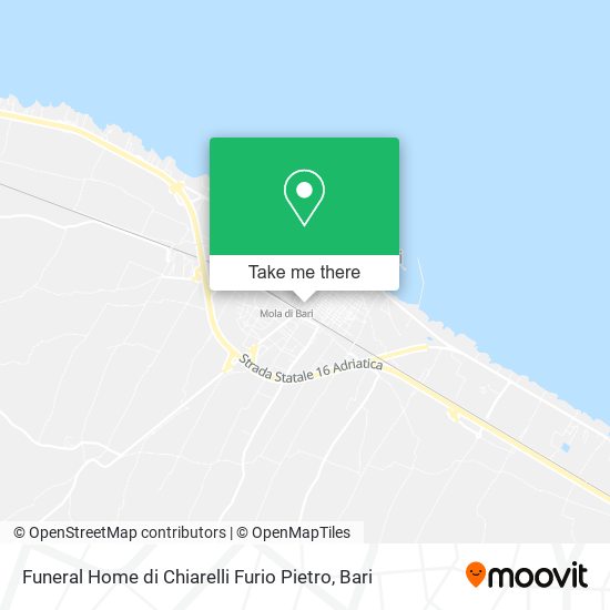 Funeral Home di Chiarelli Furio Pietro map