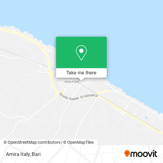 Amira Italy map