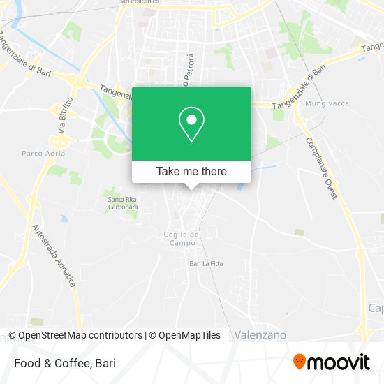 Food & Coffee map