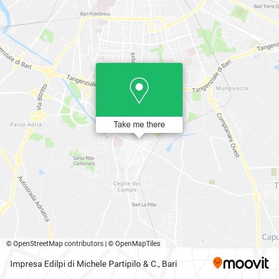 Impresa Edilpi di Michele Partipilo & C. map