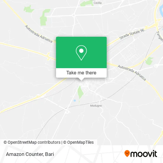 Amazon Counter map
