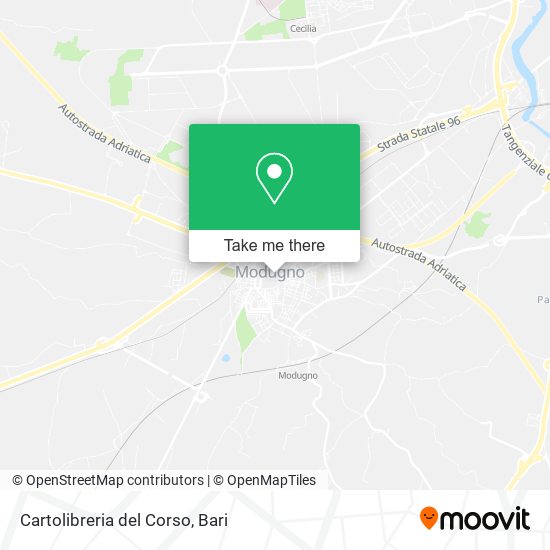 Cartolibreria del Corso map