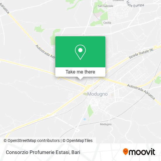 Consorzio Profumerie Estasi map