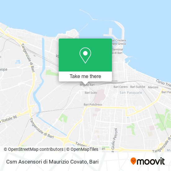Csm Ascensori di Maurizio Covato map