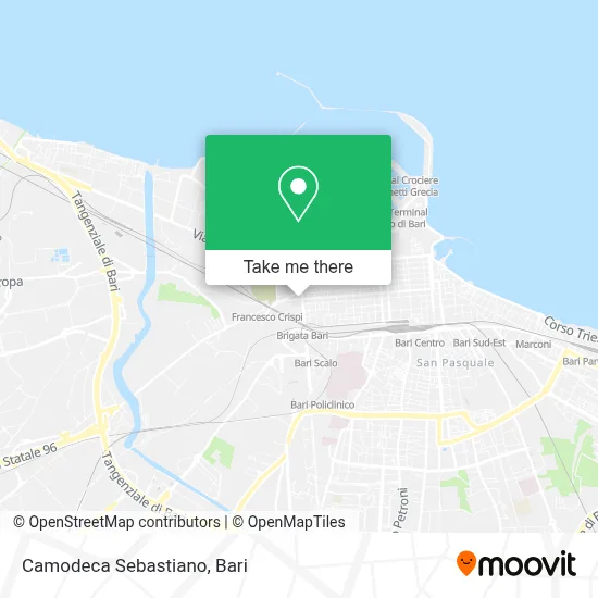 Camodeca Sebastiano map