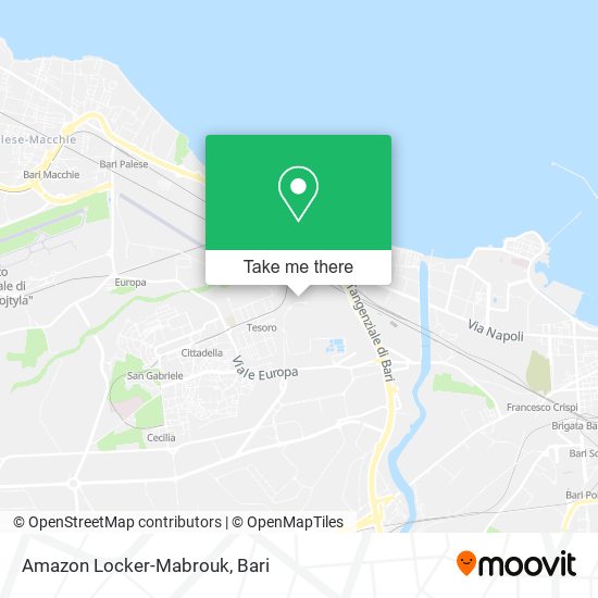 Amazon Locker-Mabrouk map