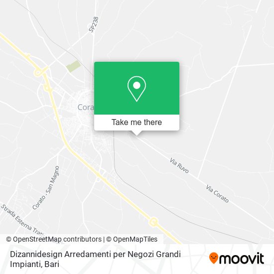 Dizannidesign Arredamenti per Negozi Grandi Impianti map