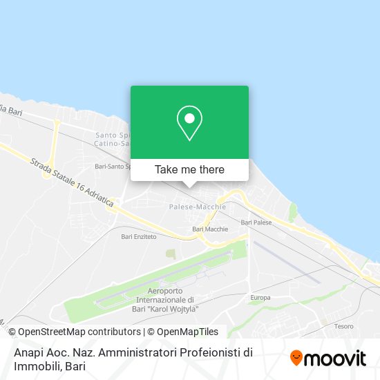 Anapi Aoc. Naz. Amministratori Profeionisti di Immobili map