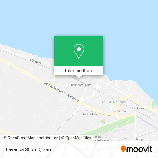 Lavacca Shop D map