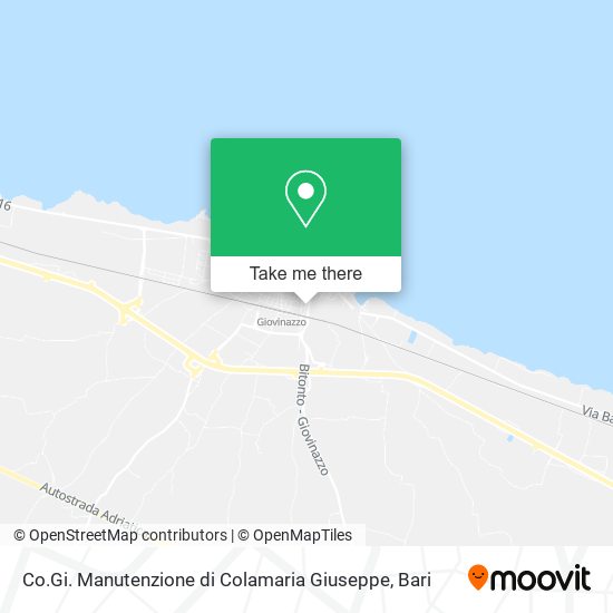 Co.Gi. Manutenzione di Colamaria Giuseppe map